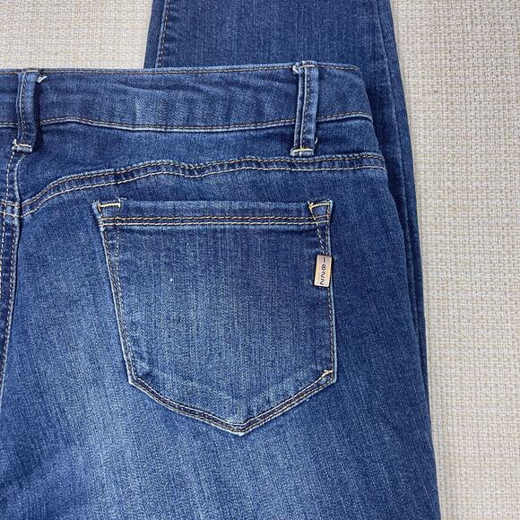 Women's 1822 Dark Wash Ankle Skinny Jeans Size 14 - Picture 5 of 6